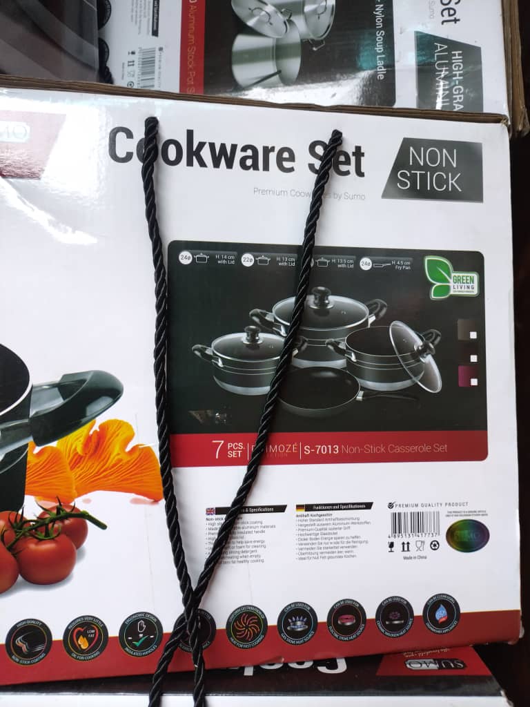 The Sumo Non-stick 3 Set Pot With Frying Pan-