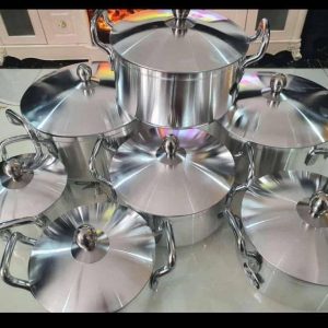 7 Set Quality Aluminum Pots