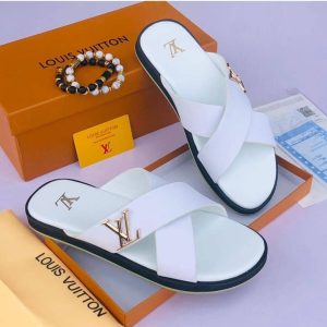 Stock Luxury Louis Vuitton Original Classic Slippers